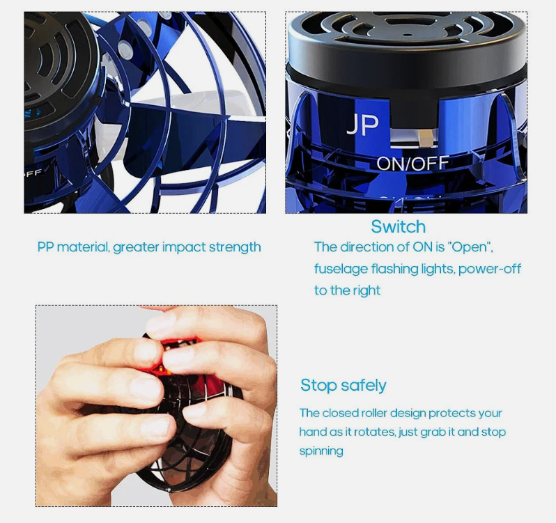 Flying Spinner Mini Drone Ball (P4 Yoyo)