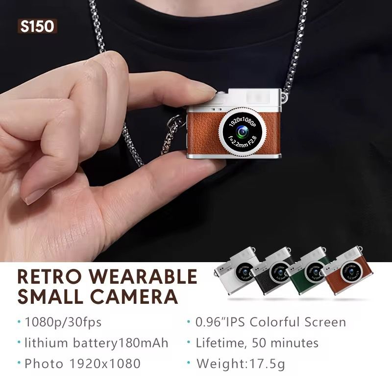 S150 Mini Retro Nano Camera – The Tiny Camera with Big Creativity