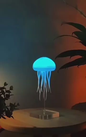 LED Jellyfish Lamp – Color-Changing Ambient Night Light